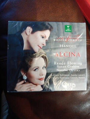 George Frideric Handel : Alcina CD 3 discs 1990 NEW SEALED Opera Fast Ship Paris
