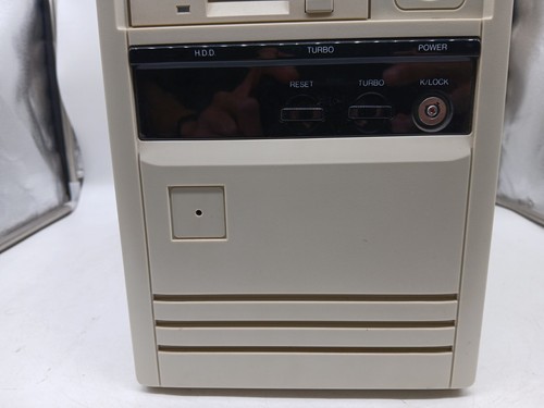 Vintage Beige Baby AT case W/Floppy, DVD Drive, 250w Power Supply - Afbeelding 6 van 13