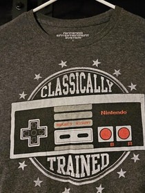 Nintendo NES Mens T-Shirt - Nintendo Entertainment System Controller Classic L