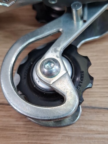 Retro Vintage Bicycle Parts NIB NOS 1989 Simplex S002 T Rear Derailleur 3-7s. - Picture 8 of 9