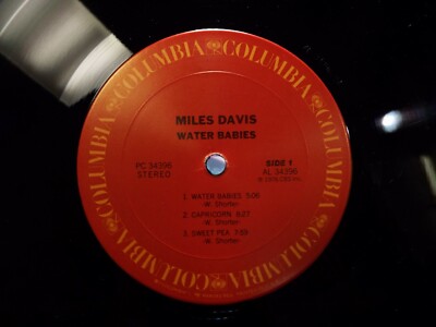 MILES DAVIS WATER BABIES 1976 JAZZ LP VINYL ALBUM | eBay