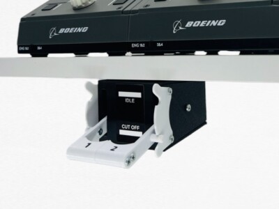 Boeing 737 Fuel Cut Off/Start Levers For Thrustmaster TCA Boeing Edition TQ