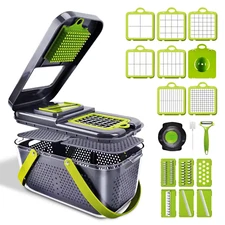 Amazing 22-in-1 Vegetable Chopper and Slicer - Kitchen Food Cutter and Dicer