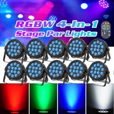 140W 14 LED Par Light DMX RGBW Beam Stage Effect Light Remote Control Wash Light