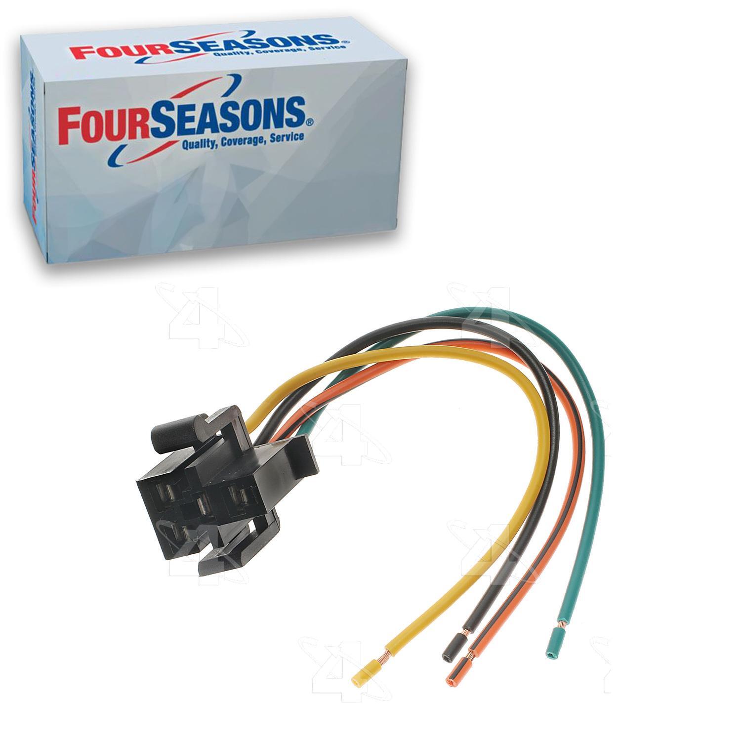 4 Seasons HVAC Blower Motor Resistor Connector 2001-05 Ford Explorer Sport Trac