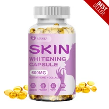 Collagen Vitamin Capsules for Hair, Skin, and Nails, Premium Collagen Supplement