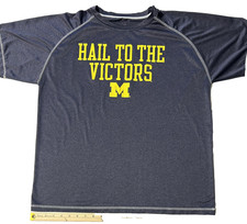 University of Michigan Wolverines Men’s Athletic Hail To The Victors Tee