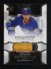 2017 Upper Deck Black Diamond Exquisite Rookie 107/299 Ivan Barbashev Patch n1u