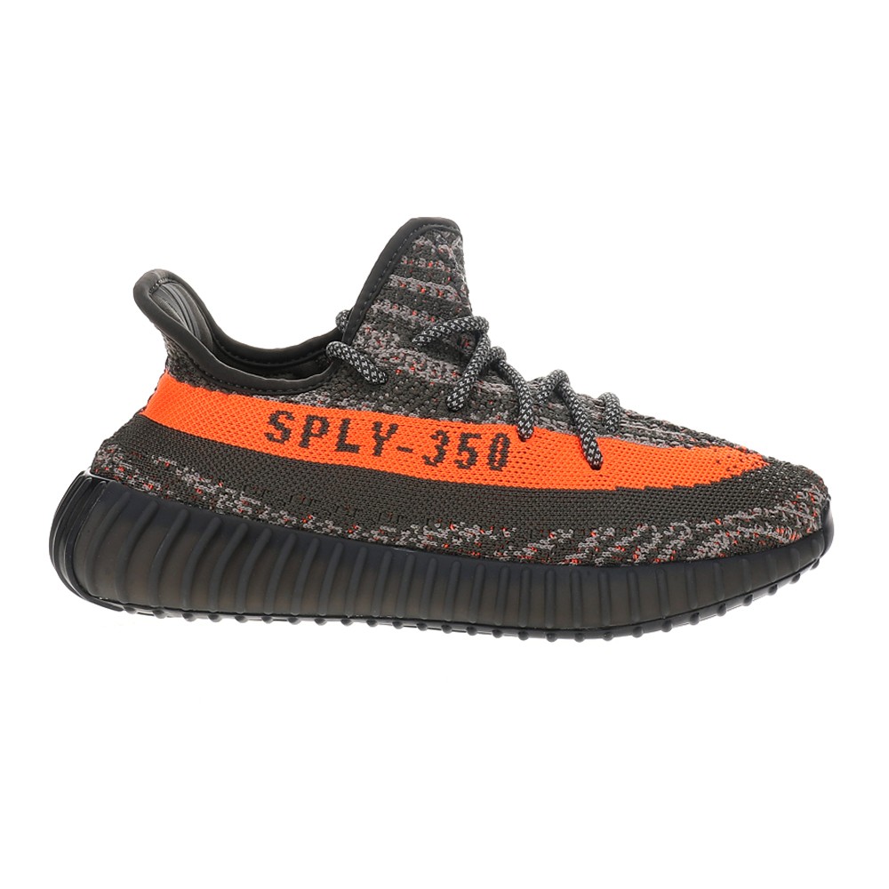 adidas  Yeezy Boost 350 V2 Lace Up  Mens Grey Sneakers Casual Shoes HQ7045
