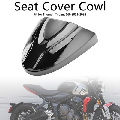 Tail Rear Seat Cover Fairing Cowl For Trident 660 2021-2024 Black