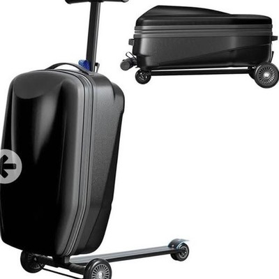 Black Scooter Suitcase