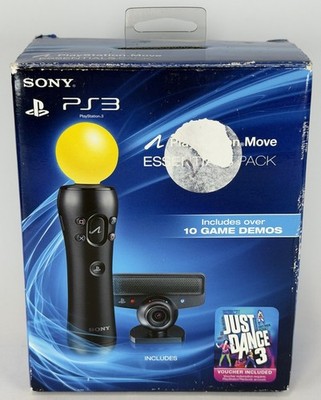 SONY PLAYSTATION 3 PS3 MOVE ESSENTIALS PACK W/ JUST DANCE 3 *NEW*