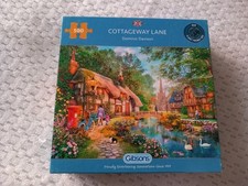 Jigsaw Puzzle 500 pieces Gibsons "Cottageway Lane"