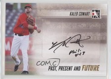 2013 ITG Past Present and Future Auto Kaleb Cowart #PPF-KC2 Auto 0wp8