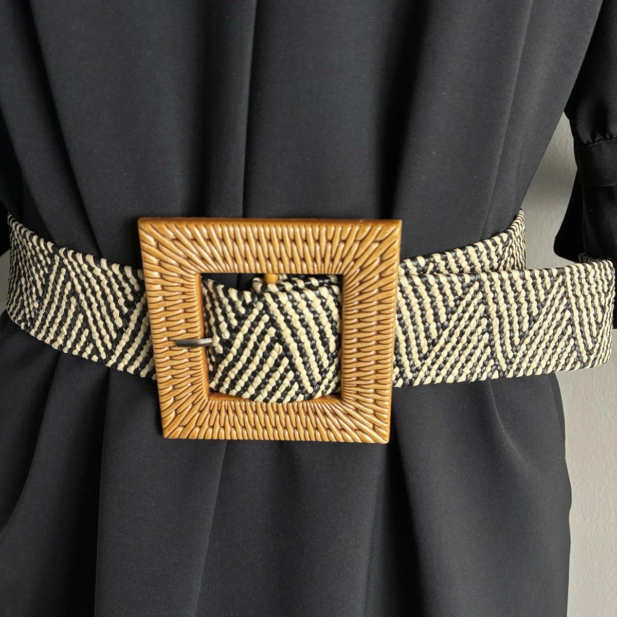 Medium Elastic Striped Belts for Women for sale | eBay display picture 2