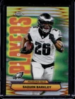 2025 Topps Chrome Saquon Barkley Refractor (RAW)