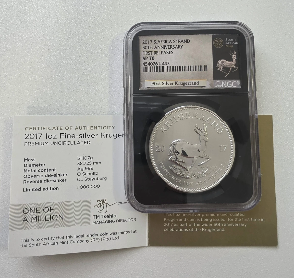 Silver NGC 2017 South African Coins for sale | eBay