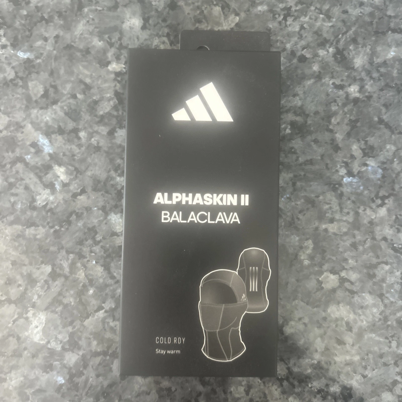 Adidas Alphaskin III Balaclava Black Hood Reflective Ski Mask New In Box Shiesty