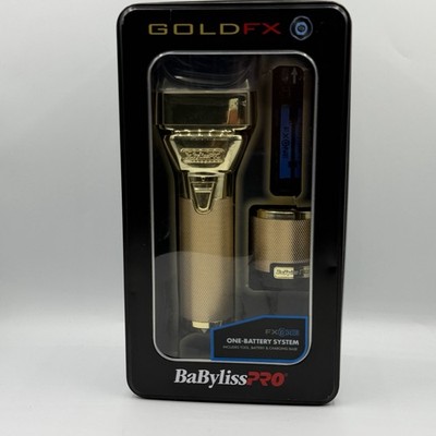 BaBylissPRO FXONE GoldFX Double Foil Shaver | FX79FSG