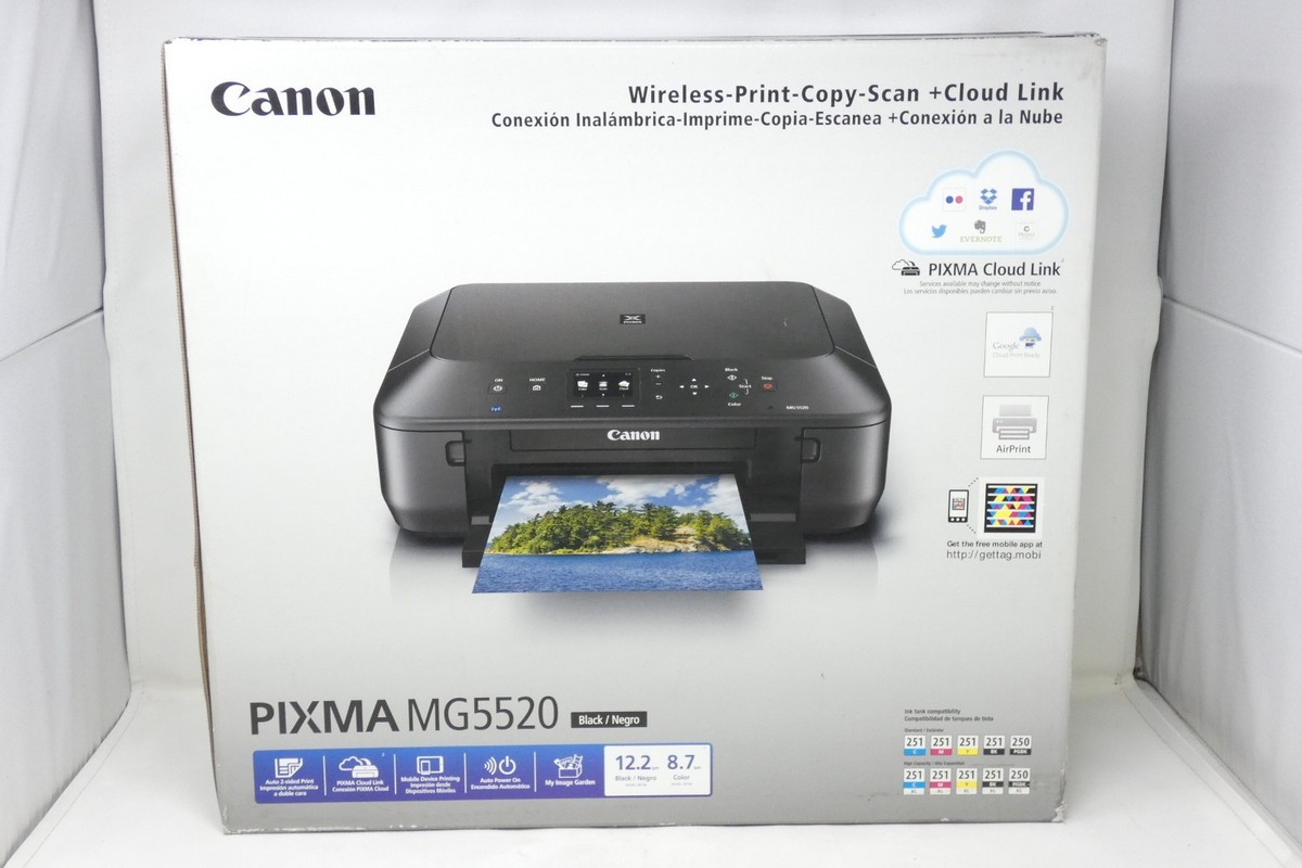 Canon MG5520 All-In-One Inkjet Printer for sale online | eBay