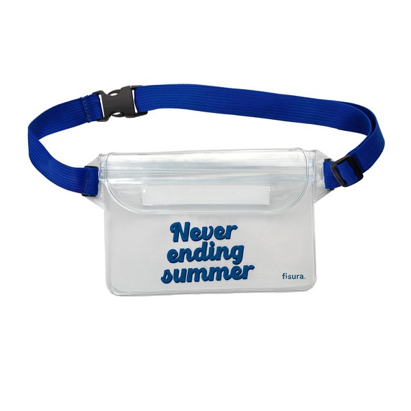 GüRteltasche Wasserdicht Fisura Blau 225X125Cm Durchsichtige Bauchtasche-image