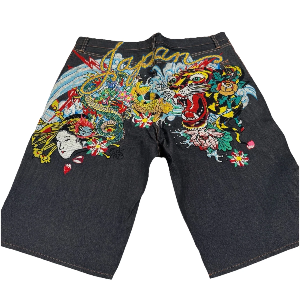 Ed Hardy Denim Shorts for Men for sale | eBay