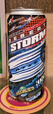 2025 16 OUNCE DESERT STORM LAGER CRAFT BEER CAN MUDSHARK BREWING LAKE HAVASU AZ