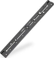 350mm Double Dovetail Slide Rail with Arca Swiss Quick Release PlateLocating Hol