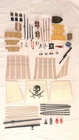 Pirate Ship Playmobil 5135 3940 spare parts vintage boat