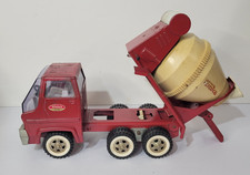 Tonka Cement Mixer Truck VTG Pressed Steel 13.5" L Mound Minn. Barrel Spins READ