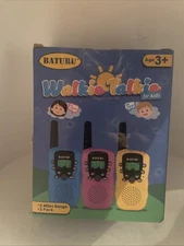 Baturu Kids Walkie Talkies Ages – Outdoor Toy Gift Set – 2 Way Radios