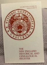 Rare/HTF New England Historical and Genealogical Register 1990-1999-You Choose