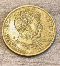 Circulated Coin Chile 10 Pesos 2010