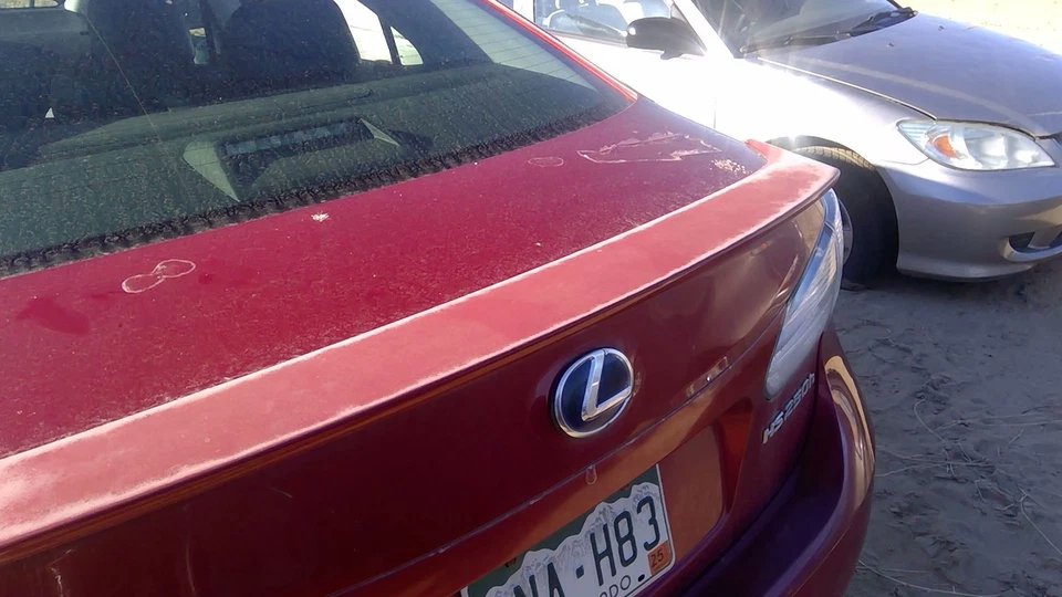 2010-2012 Lexus Hs250h Hybrid Rear Spoiler Back Wing Oem Red 3r1 7609175020c0 - Image 4 of 4