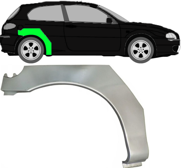 Radlauf FüR Alfa Romeo 147 3 TüRer 2000 - 2010 Rechts-image