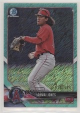 2018 Bowman Chrome Prospects Aqua Shimmer Refractor 20/125 Jahmai Jones 6fs