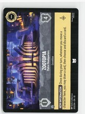 Zootopia - Police Headquarters 203/204 Uncommon Whispers in the Well Lorcana NM