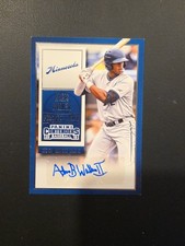2015 Panini Contenders - Prospect Ticket Adam Walker #2 (AU, RC)