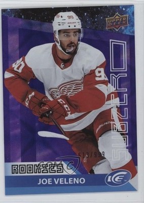 2021-22 Upper Deck Ice Sub Zero Rookie 613/999 Joe Veleno #SZ-44 0bo9