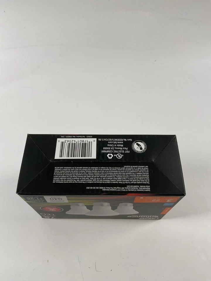 (3-Pk) Feit Electric Flood LED Light Bulb Dimmable 2700K Soft White R20 45W Eqv - Image 4 of 4