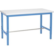Production Workbench - Plastic Laminate Safety Edge-Blue 60"W x 30"D