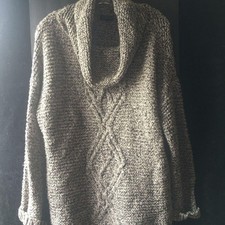 The Limited Women's Black and Grey Jumper