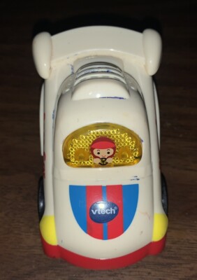 V-Tech Go Go Smart Wheels Rob Race Car Interactive Sounds Lights Sings