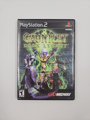 #ad Gauntlet Dark Legacy PS2 PlayStation 2 Complete CIB $56.95