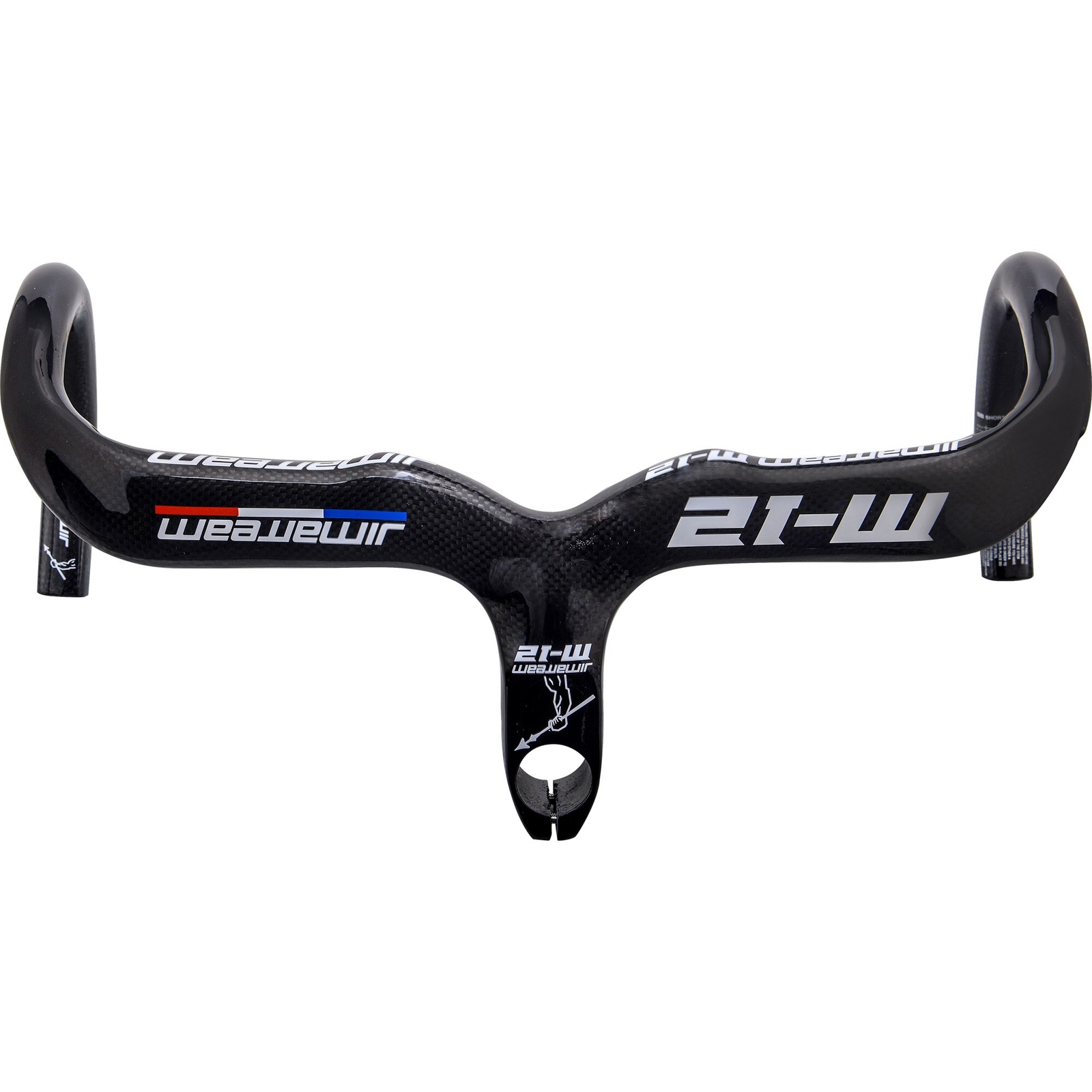 Carbon Road Bike Integrated Handlebar and Stem Internal Routing