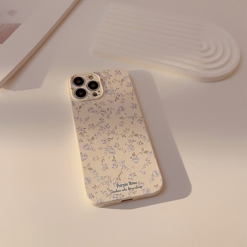 Fresh small floral Korean style phone case rose TPU For iPhone 16 15 Pro summer - 第 5/6 張圖片