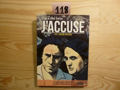 DVD: J' Accuse - Victor FRANCEN / Line NORO / DVD-Box Blu-Ray / Sehr guter Zustand