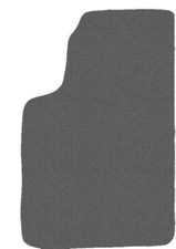 Velour Graphit Fußmatten, FAHRER Teppich für Peugeot 405 limousine, kombi 1988-1