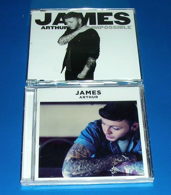 JAMES ARTHUR, James Arthur CD -sealed- + Impossible CD SINGLE -unsealed but new-