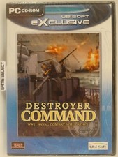 Destroyer command WWII Naval COMBAT PC Ordinateur CD ROM - Neuf Scellé